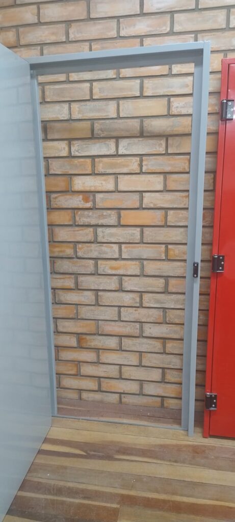 marco para porta corta fogo