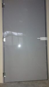 porta corta fogo cinza para empresas