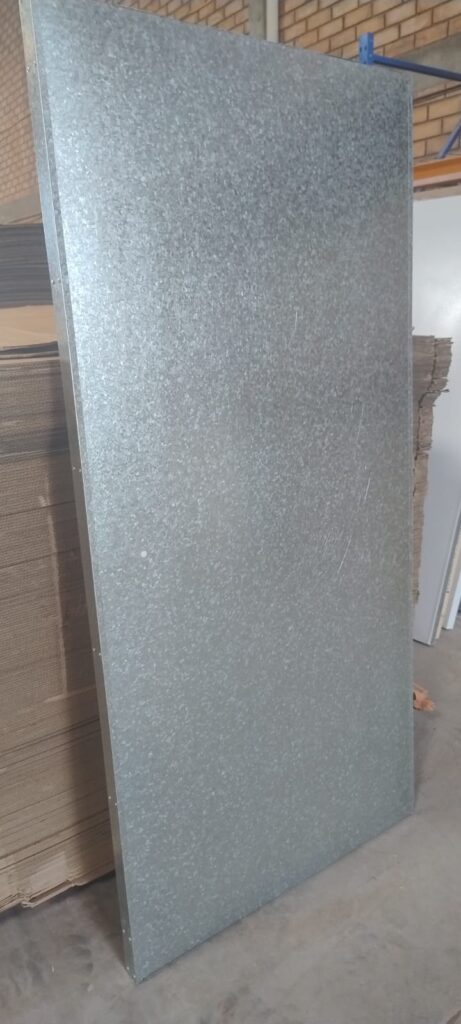 porta corta fogo natural galvanizada