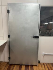 portas corta fogo natural galvanizada para construtoras