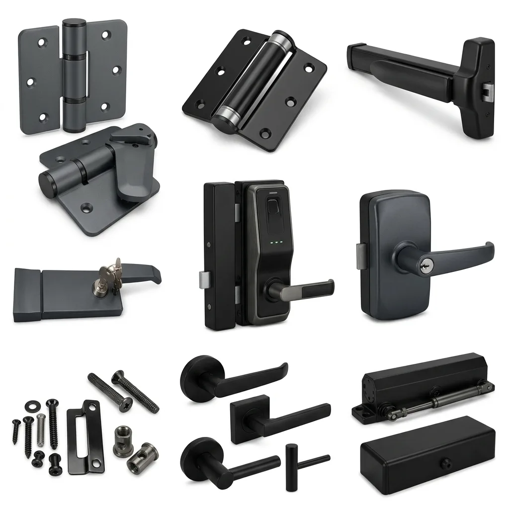 dobradiça com mola branca